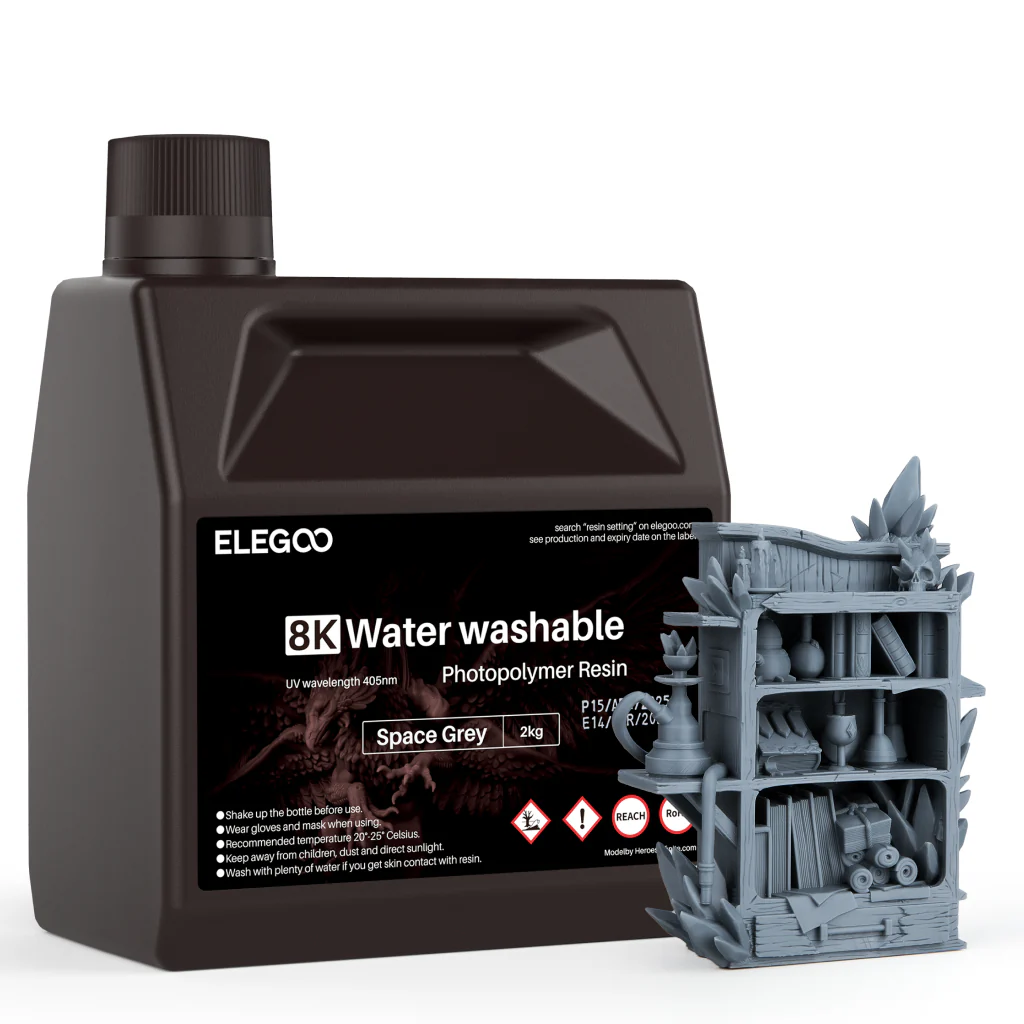8K Water-Washable Resin - Image 15