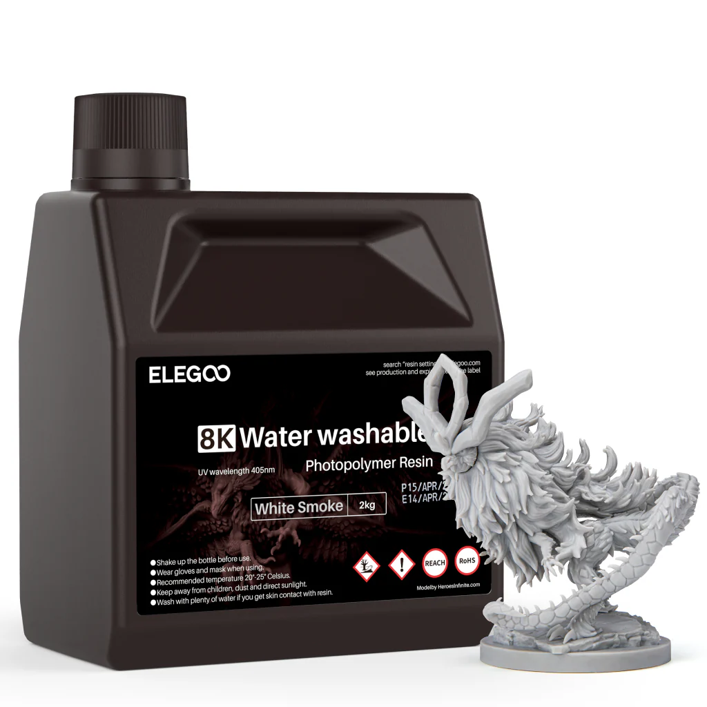 8K Water-Washable Resin - Image 16