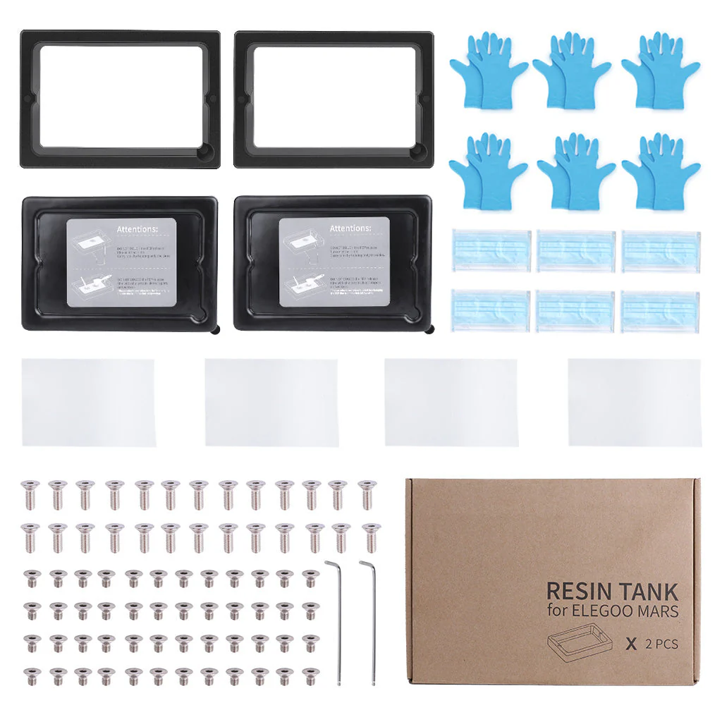 Metal Resin Tank for Mars & Mars 2 Series (2 Pcs) - Image 8