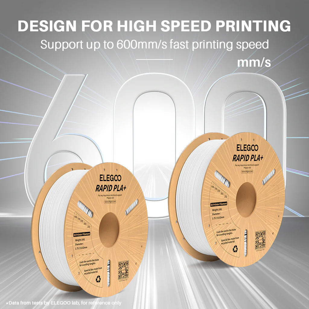 Rapid PLA Plus Filament White 10 kg - Image 3